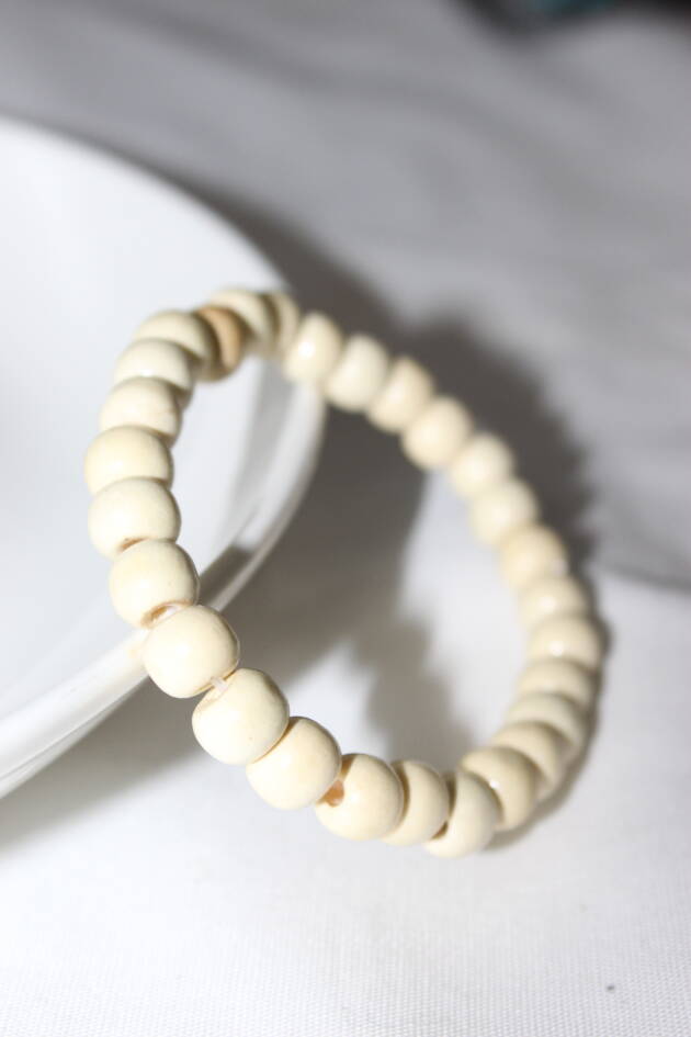 Ivory Bead Bracelet