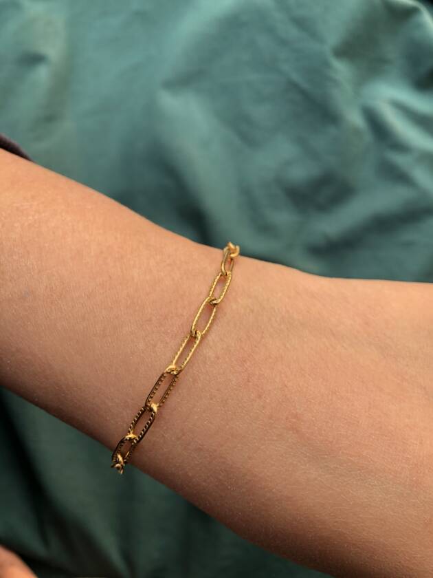 Gold Link Bracelet